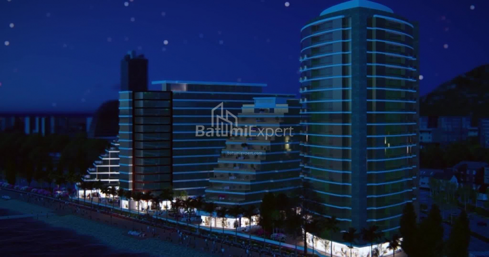 דירה 54.76 מ"ר - לך ומריה קצ'ינסקי, Batumi, גאורגיה