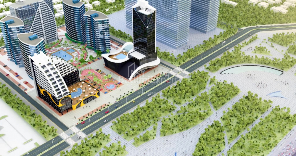 דירה 74.8 מ"ר - לך ומריה קצ'ינסקי, Batumi, גאורגיה