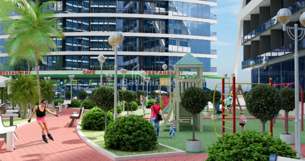 אובייקט תחת בנייה 74.8 מ"ר - לך ומריה קצ'ינסקי, Batumi, גאורגיה