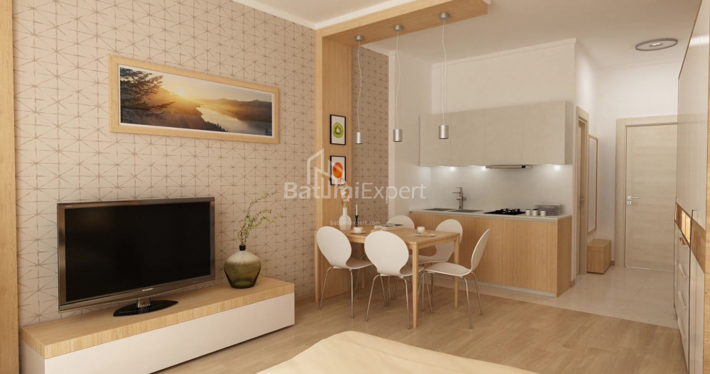 אובייקט תחת בנייה 34.9 מ"ר - לך ומריה קצ'ינסקי, Batumi, גאורגיה