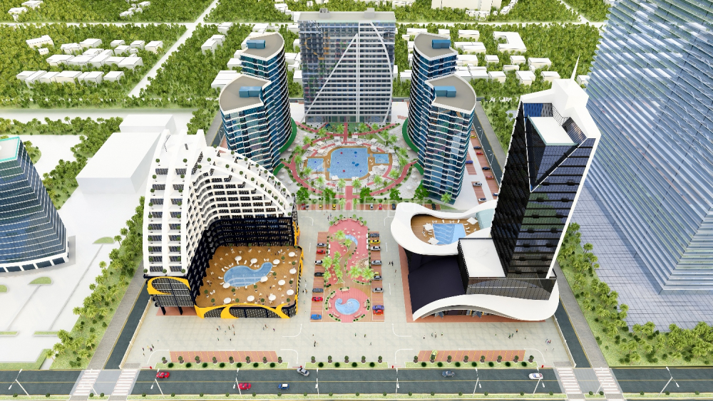 אובייקט תחת בנייה 74.8 מ"ר - לך ומריה קצ'ינסקי, Batumi, גאורגיה