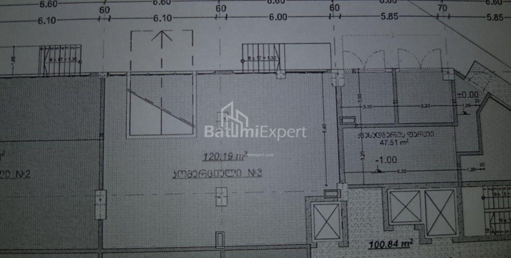 דירה 120 מ"ר - יוריבסקאיה, Batumi, גאורגיה
