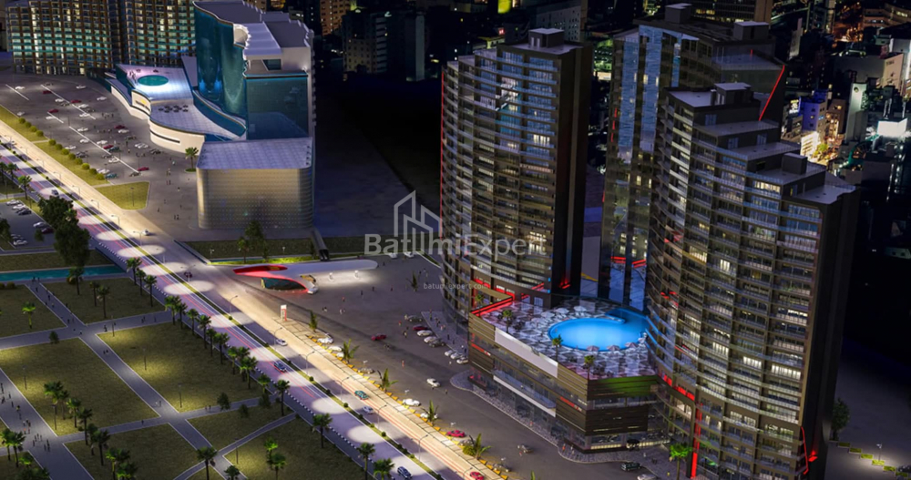 דירה 63.24 מ"ר - לך ומריה קצ'ינסקי, Batumi, גאורגיה