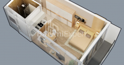 דירה 1-комн 34.8 m² - לך ומריה קצ'ינסקי, Batumi
