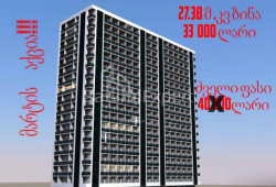 דירה 27 מ"ר - דוד אגמשנבלי, Batumi, גאורגיה