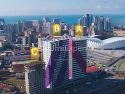 דירה 85 מ"ר - פטרה בגרציוני, Batumi, גאורגיה