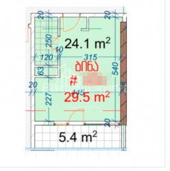 דירה 29 מ"ר - סמטת הגיבורים, Batumi, גאורגיה