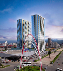 דירה 1-комн 35.2 m² - Zhiuli Shartava, Batumi